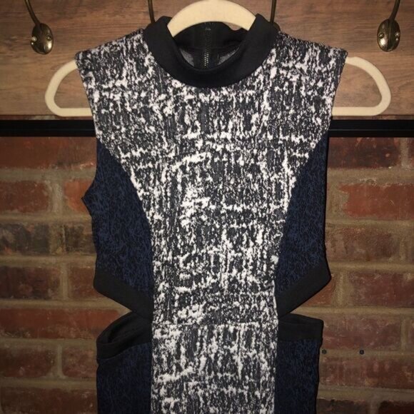 Rachel Roy Cut Out Sheath Midi - Sz 2 - Picture 5 of 15